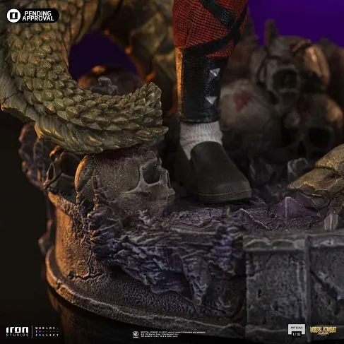 Фигурка Liu Kang — Iron Studios Mortal Kombat DLX 1/10