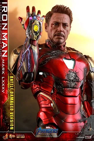 Фигурка Iron Man Mark LXXXV — Hot Toys Avengers Endgame Battle Damaged 1/6