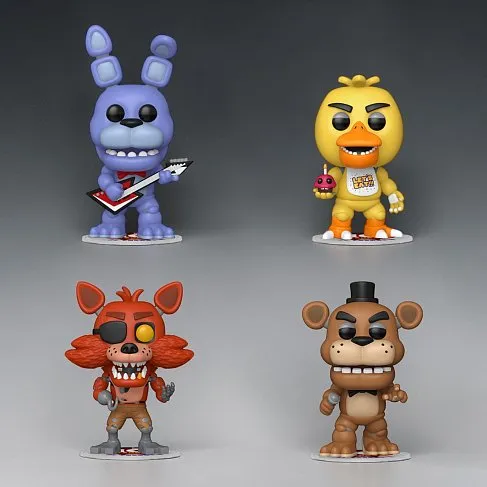 Фигурка FNAF Freddy/Bonnie/Chica/Foxy — Funko Pop Vinyl 4 штуки