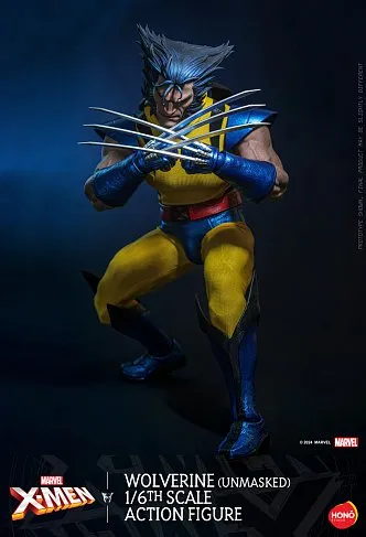 Фигурка X-Men Wolverine Unmasked — Hot Toys HONO Studio HS06 1/6