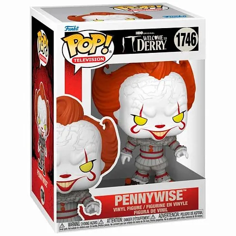 Фигурка IT Welcome To Derry Pennywise — Funko Pop! Vinyl 1746