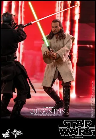 Фигурка Qui-Gon Jinn — Hot Toys Star Wars Episode I Figure 1/6
