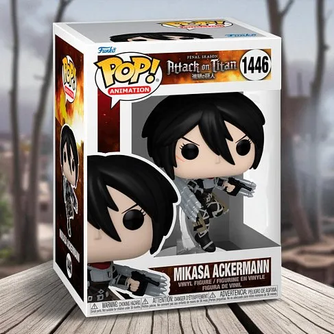 Фигурка Attack on Titan Mikasa Ackermann — Funko Pop! Vinyl 1446