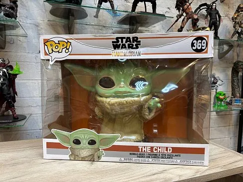 Фигурка Малыш Йода — Funko The Mandalorian The Child 10-Inch Pop! BD