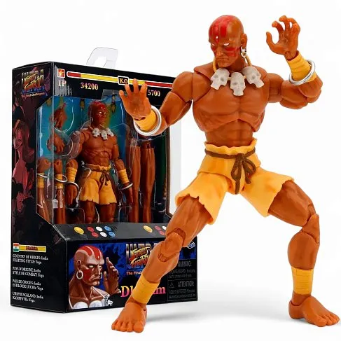 Фигурка Dhalsim — Jada Ultra Street Fighter II Figure
