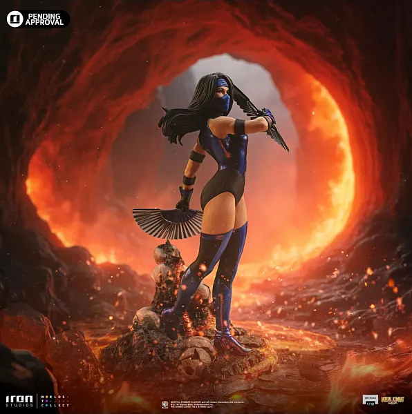 Фигурка Kitana — Iron Studios Mortal Kombat DLX 1/10