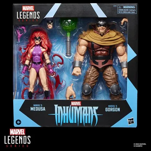 Фигурка Inhumans Medusa and Gorgon — Hasbro Marvel Legends 2-pack