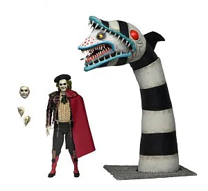 Фигурка Matador Beetlejuice w Sandworm 2-Pack — Neca Beetlejuice Beetlejuice Ultimate Figure
