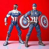 Фигурка Captain America 2-Pack Steve Rogers and Sam Wilson MCU — Hasbro Marvel Legends