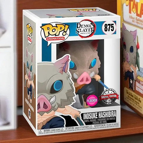 Фигурка Demon Slayer Kimetsu no Yaiba Inosuke Hashibira Exclusive — Funko Pop! Vinyl 875