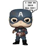 Фигурка Captain America I can WonderCon25 Exc 1480 — Funko Pop! Bobble Marvel Infinity Saga