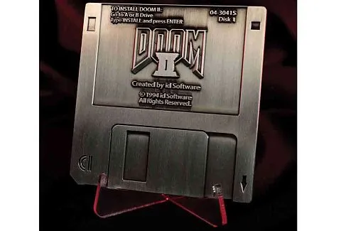 DOOM 2 Floppy Disk Limited Edition Replica