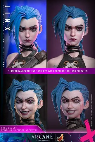Фигурка Джинкс Аркейн — Hot Toys TMS137 Arcane Jinx 1/6