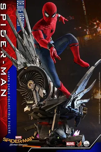 Фигурка Спайдермен — Hot Toys Spider-Man Homecoming Quarter Scale 1/4 Deluxe