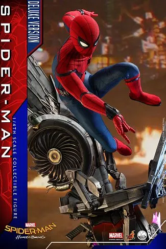 Фигурка Спайдермен — Hot Toys Spider-Man Homecoming Quarter Scale 1/4 Deluxe