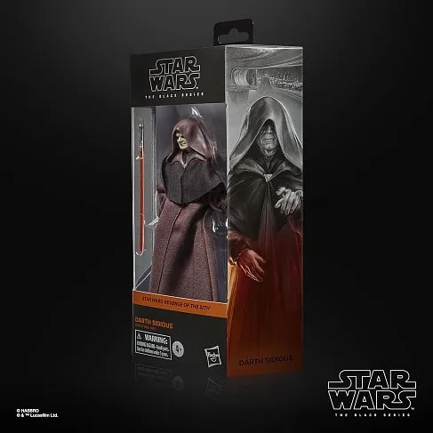 Фигурка Darth Sidious Revenge of The Sith — Hasbro Star Wars Black Series