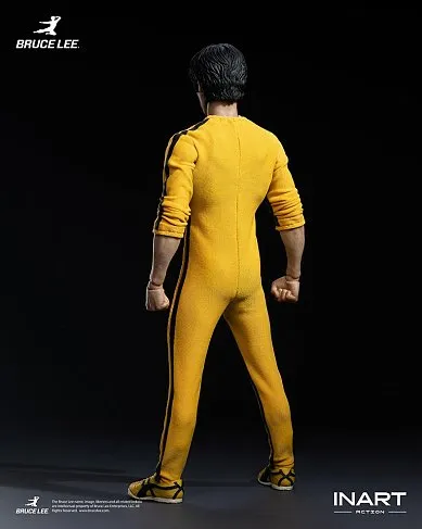 Фигурка Брюс Ли — Inart GyA036 Bruce Lee Yellow Jumpsuit 1/12