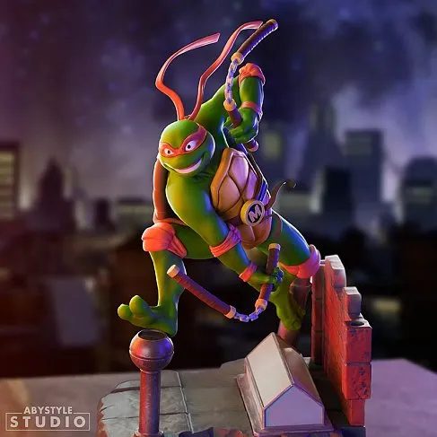 Фигурка TMNT Michelangelo — Abystyle Studio 1/10 PVC Statue
