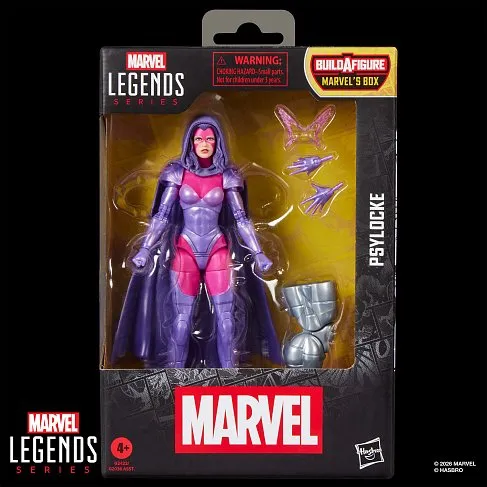 Фигурка Psylocke — Hasbro Marvel Legends BAF Box Figure