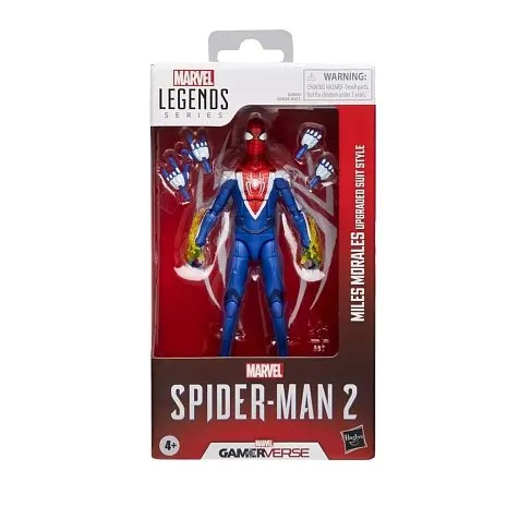 Фигурка Spider-Man 2 Miles Morales Upgraded Suit — Hasbro Gamerverse Figure