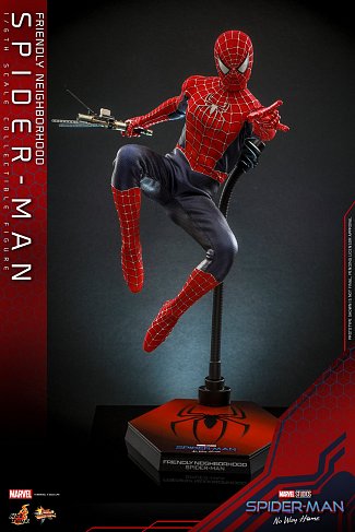 Фигурка Человек-Паук — Hot Toys MMS662 Friendly Neighborhood Spider-Man No Way Home 1/6 Deluxe