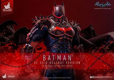 Фигурка Batman XE Suit Hellbat — Hot Toys VGM73 Batman Arkham Origins 1/6