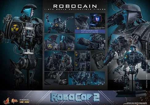 Фигурка РобоКейн — Hot Toys MMS828D75 Robocop 2 1/6