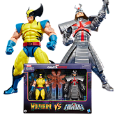 Фигурки Wolverine vs Silver Samurai — Hasbro Marvel Legends Gamerverse
