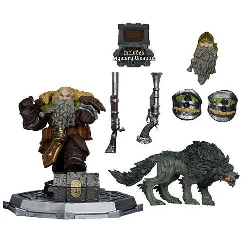 Фигурки Dwarf Hunter Beast Master/Marksman — McFarlane Toys World Of Warcraft