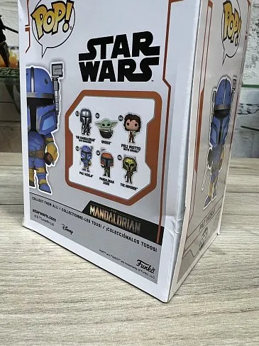 Фигурка Star Wars Mandalorian Paz Vizsla — Funko Pop! 666 BD