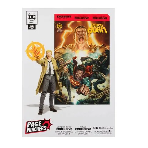 Фигурка John Constantine — McFarlane Page Punchers w Black Adam Comic Book