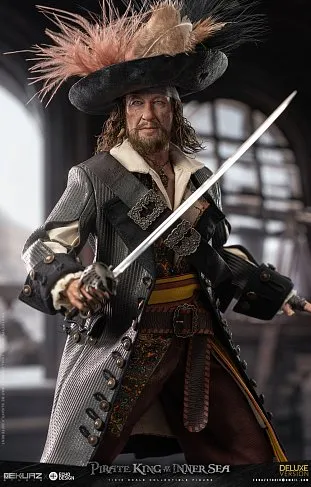 Фигурка Captain Barbossa — Ekuaz Studio x Echo Design EKS012D Pirates of the Caribbean 1/6