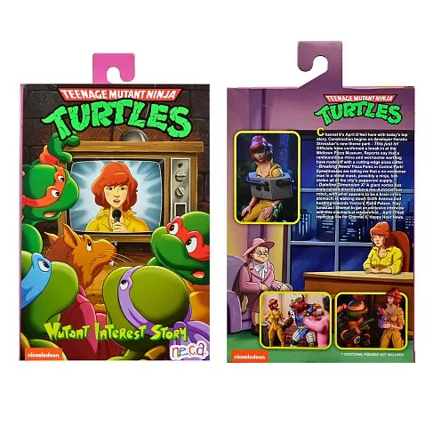 Фигурка April Oneil Ultimate — Neca Teenage Mutant Ninja Turtles Cartoon