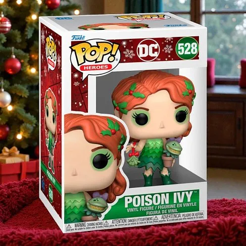 Фигурка DC Comics Poison Ivy Holiday — Funko Pop! Vinyl 528