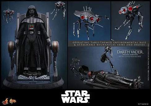 Фигурка Darth Vader Deluxe — Hot Toys MMS811 Revenge of the Sith 1/6