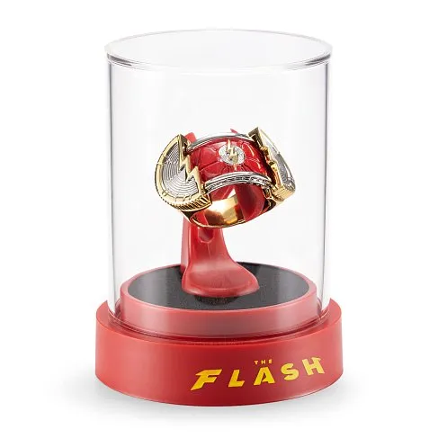 Кольцо Флэша — Noble Collection DC Flash Movie Prop Replica Ring With Display