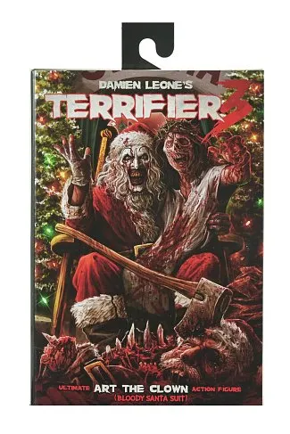 Фигурка Terrifier 3 Ultimate Bloody Santa Suit Art the Clown — Neca Figure