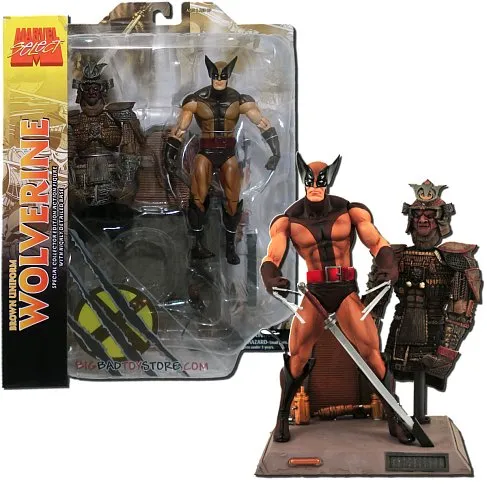 Фигурка Росомахи — Marvel Select X-Men Brown Uniform Wolverine