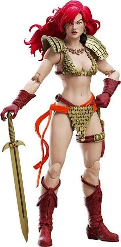 Фигурка Red Sonja Limited Gold and Red — Boss Fight Studio Epic HACKS Figure