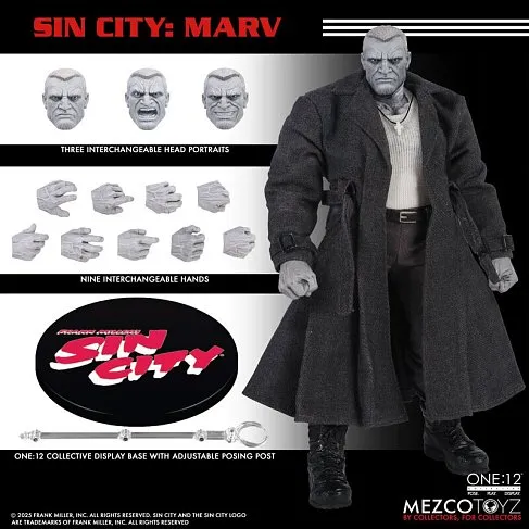 Фигурка Sin City Marv — Mezco One 12 Collective