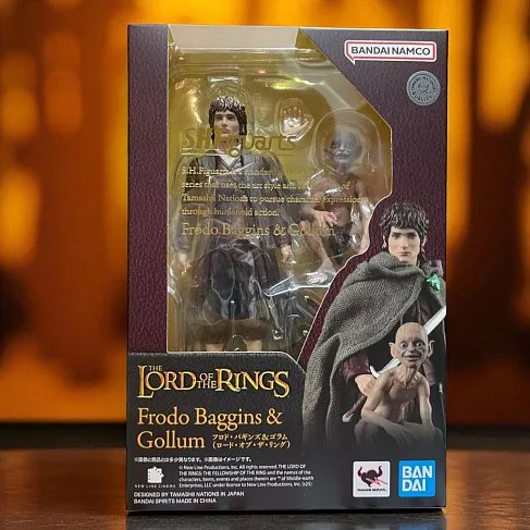 Фигурка Lord of the Rings Frodo Baggins with Gollum — Bandai SHFiguarts