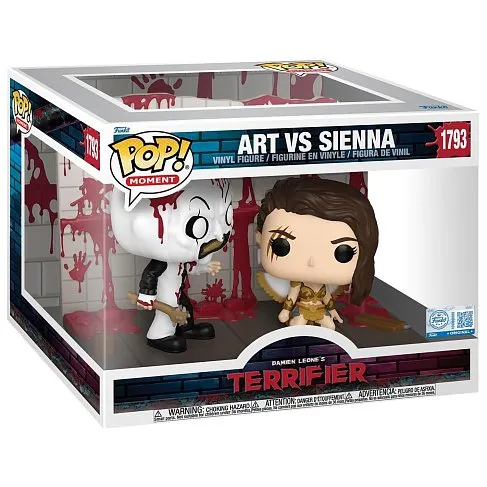 Фигурка Terrifier 2 Art vs Sienna Exc — Funko Pop! Moment Vinyl 1793