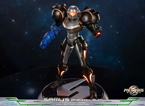 Фигурка Samus Phazon Suit — First 4 Figures Metroid Prime PVC Statue Collector Edition