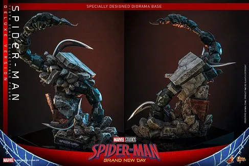 Фигурка Spider-Man Deluxe — Hot Toys MMS893 Spider-Man Brand New Day 1/6