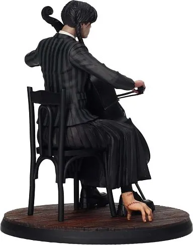 Фигурка Уэнсдей SD Toys Wednesday With Cello And Thing PVC Statue 
