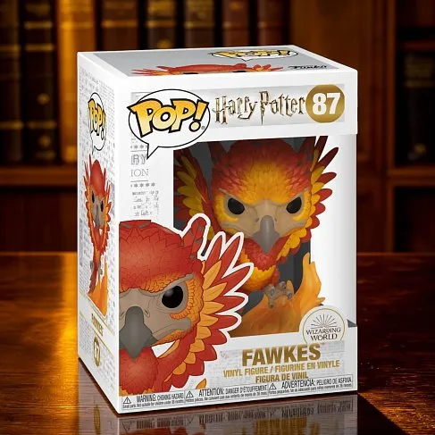 Фигурка Феникса Фоукса — Funko Harry Potter POP! Fawkes 87