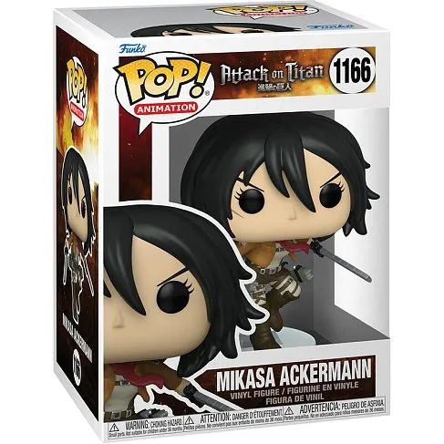 Фигурка Mikasa Ackerman — Funko Pop! Attack on Titan 1166