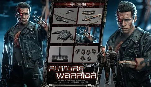 Фигурка Terminator T-800 — Present Toys PT-SP51 Future Warrior 1/6 Deluxe