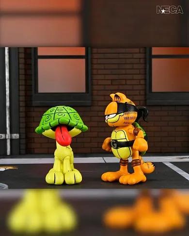 Фигурка Garfello and Odie — Neca Garfield Ultimate Figure