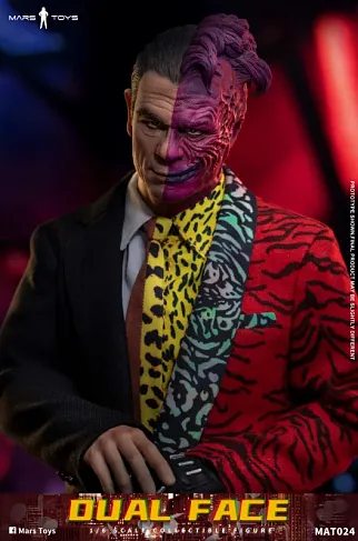 Фигурка Двуликий — Mars Toys MAT024 Two Face 1/6
